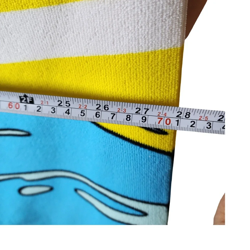 Disney Lilo & Stitch Aloha Surfing Beach Towel Blue Yellow 28x52 Jay Franco